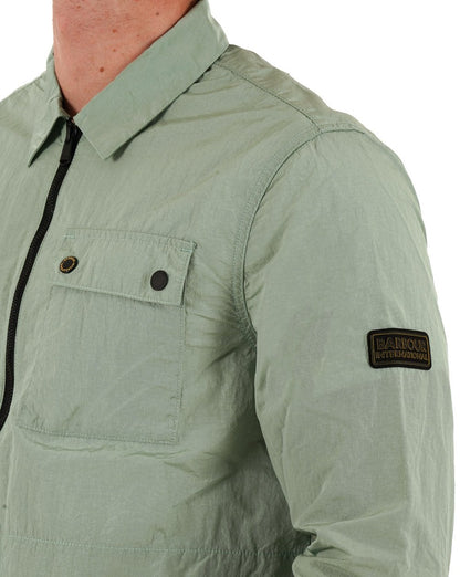 Barbour International Inline-Überhemd Granitgrün