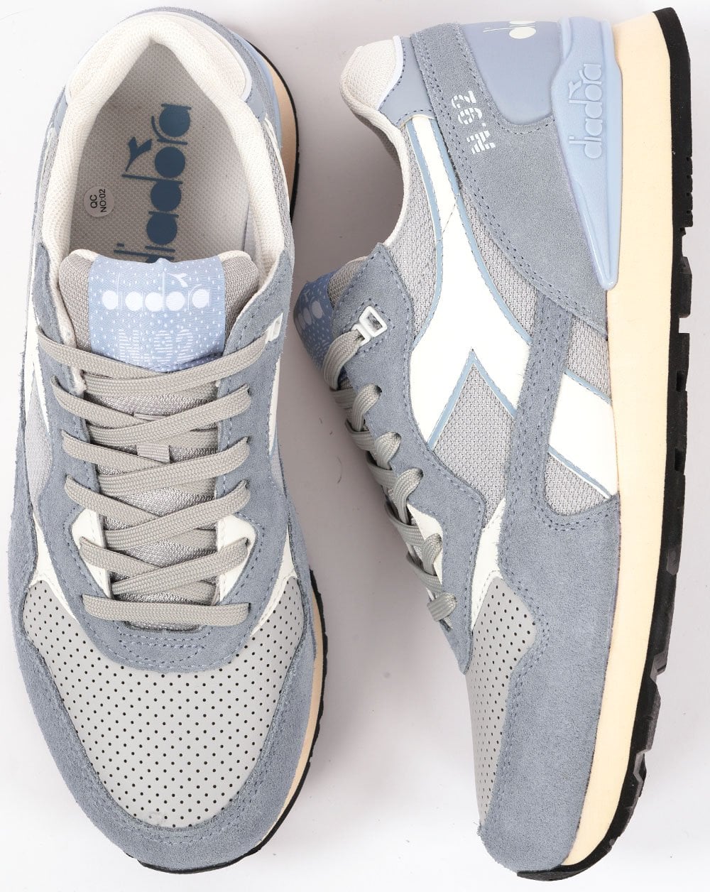 Diadora N92 Advance Sneaker Himmelblau / Mondstein