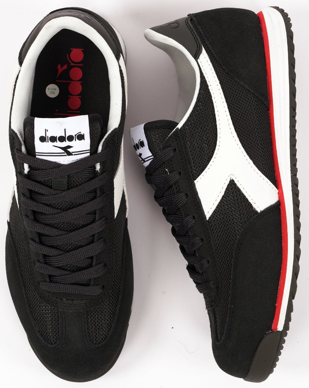 Diadora Crosstrainer Schwarz/Weiß