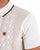 Gabicci Vintage Knitted Weave Polo Shirt White