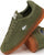 Lacoste Baseshot Suede Trainers Khaki/Gum