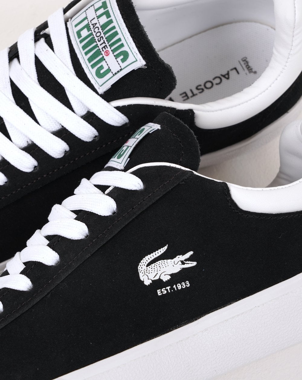 Lacoste Baseshot Sneaker Schwarz/Weiß
