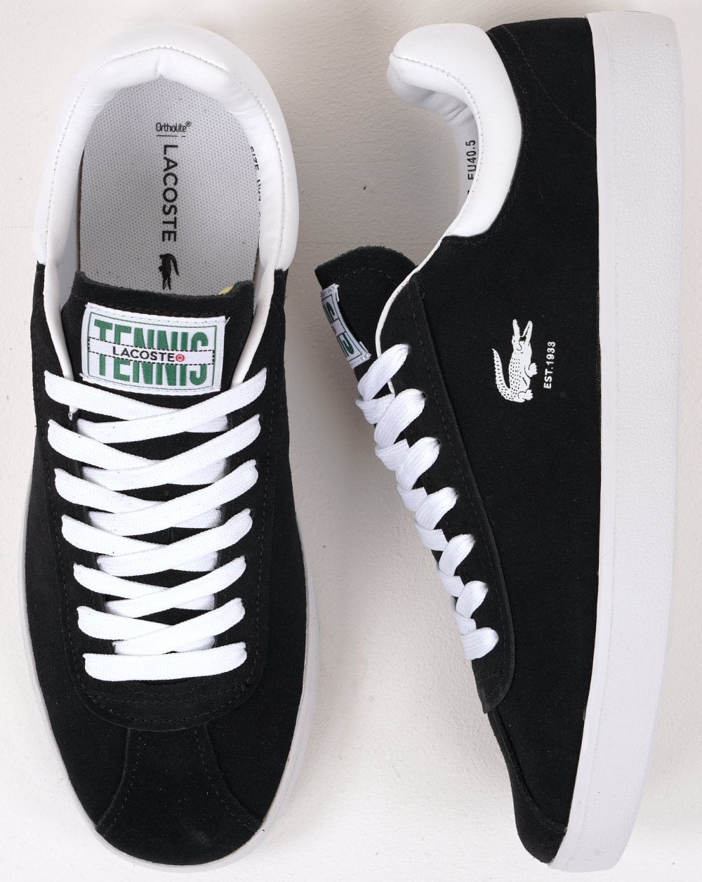 Lacoste Baseshot Sneaker Schwarz/Weiß
