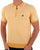 Gabicci Vintage Carter Knit 1/4 Zip Polo Pineapple