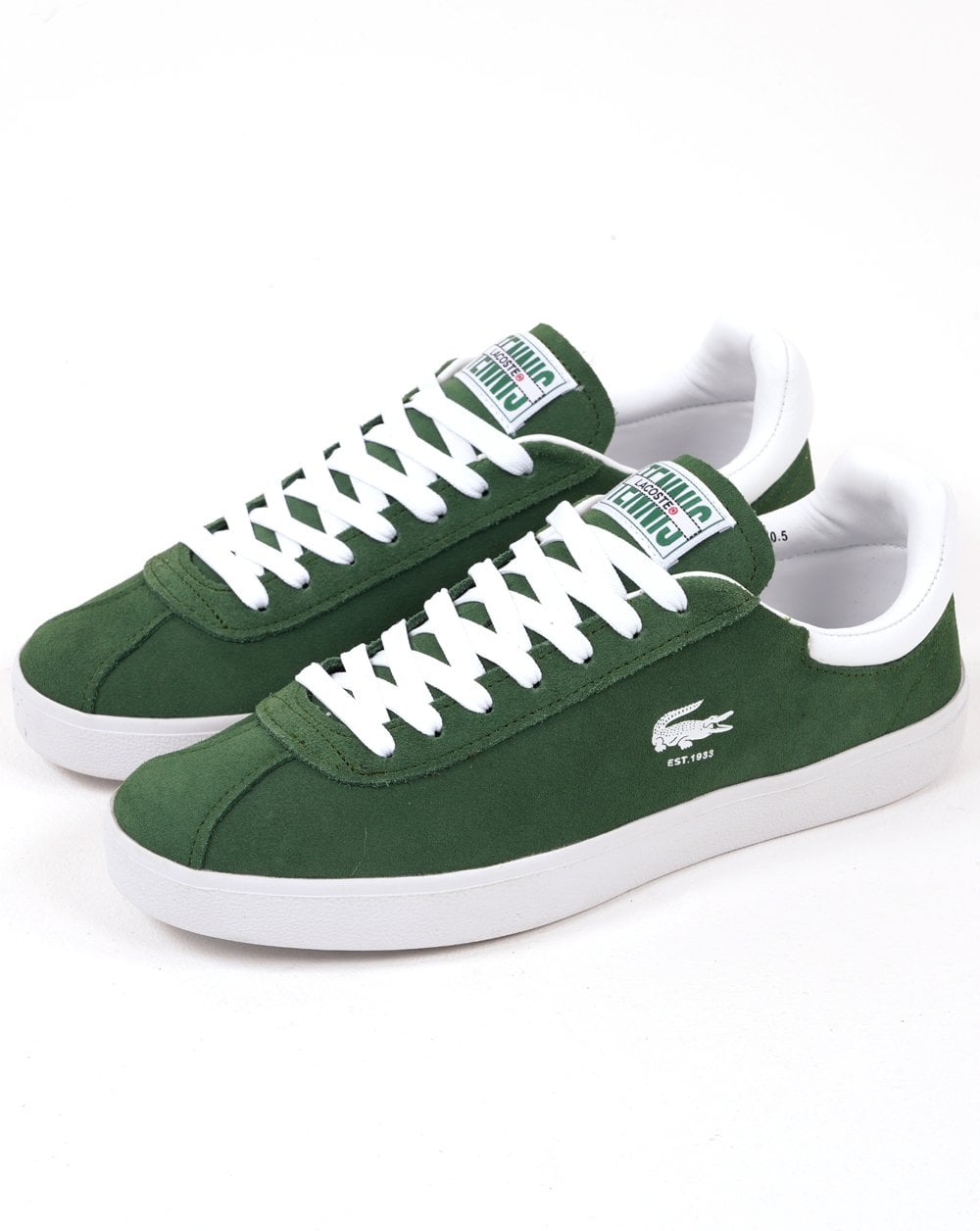Lacoste Baseshot Sneakers Dunkelgrün/Weiß