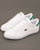 Lacoste Powercourt 125 Leather Trainers White/Green