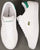 Lacoste Powercourt 125 Leather Trainers White/Green