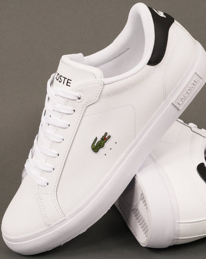 Lacoste Powercourt Sneaker Weiß/Schwarz