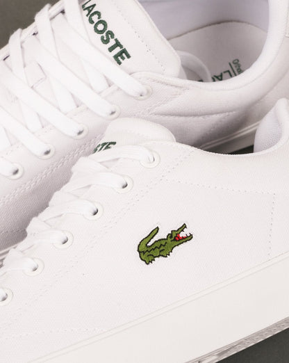 Lacoste – Lerond Set – Weiße Canvas-Sneaker