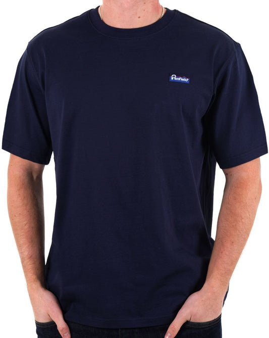 Penfield Penfield Original Logo T-Shirt Marineblau