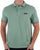 Barbour International Evan Tipped Polo Shirt Granite Green