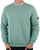 Barbour International Outline Badge Sweatshirt Granite Green