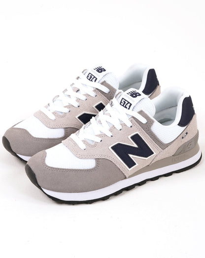 New Balance 574 Trainer Grau / Weiß / Marine