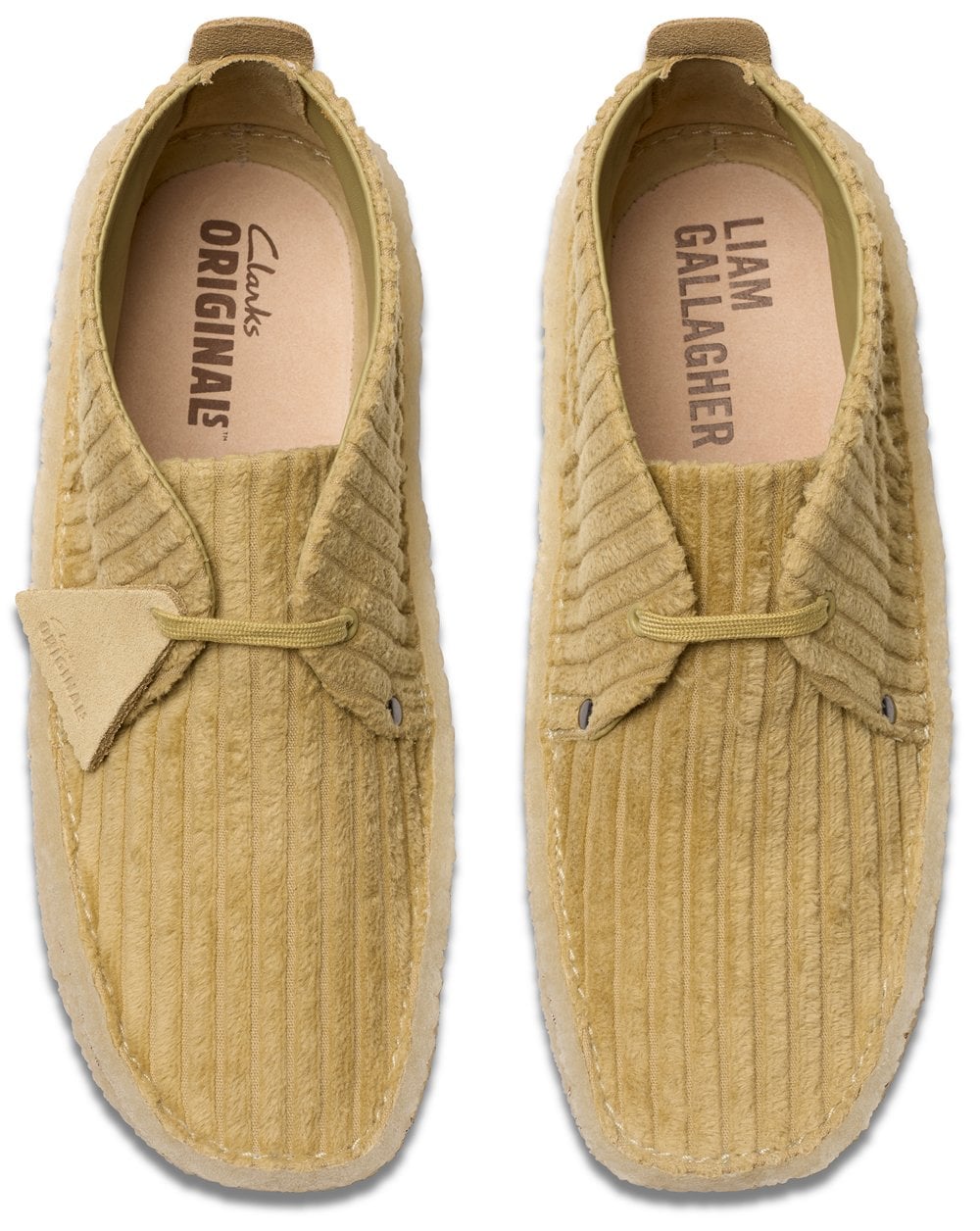 Clarks Originals Collab Liam Gallagher Desert Rain Boots Maple Cord