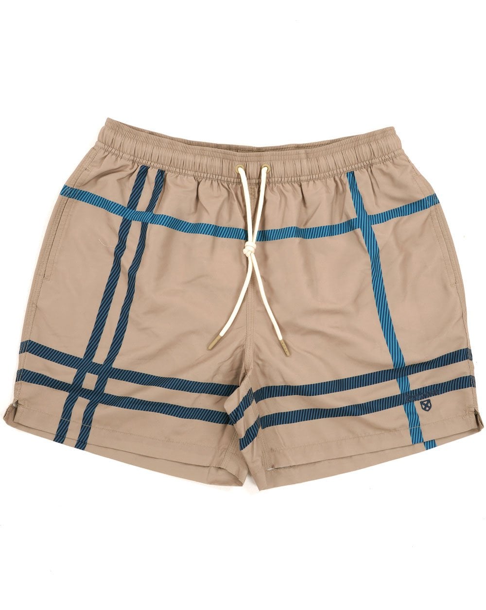 Barbour Twain Badeshorts in verwaschenem Stein
