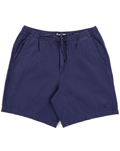 Barbour Washed Oxford Relaxed Shorts Oceana