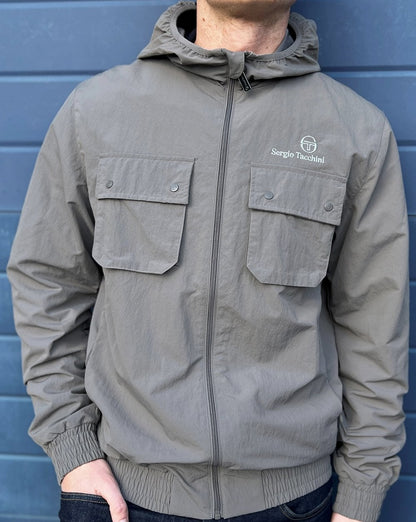 Sergio Tacchini Terrace Pocket Jacke Grau
