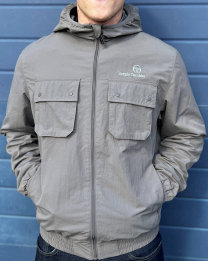 Sergio Tacchini Terrace Pocket Jacke Grau