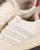 Adidas Barreda Leather Trainers Off White/Scarlet