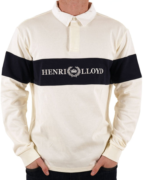 Henri Lloyd Voyager Rugby Shirt Off White