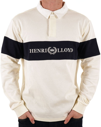 Henri Lloyd Voyager Rugby-Shirt Off-White