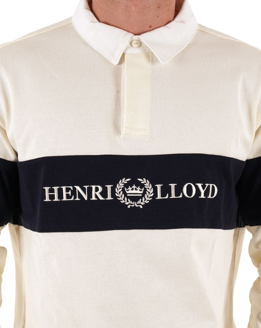Henri Lloyd Voyager Rugby-Shirt Off-White