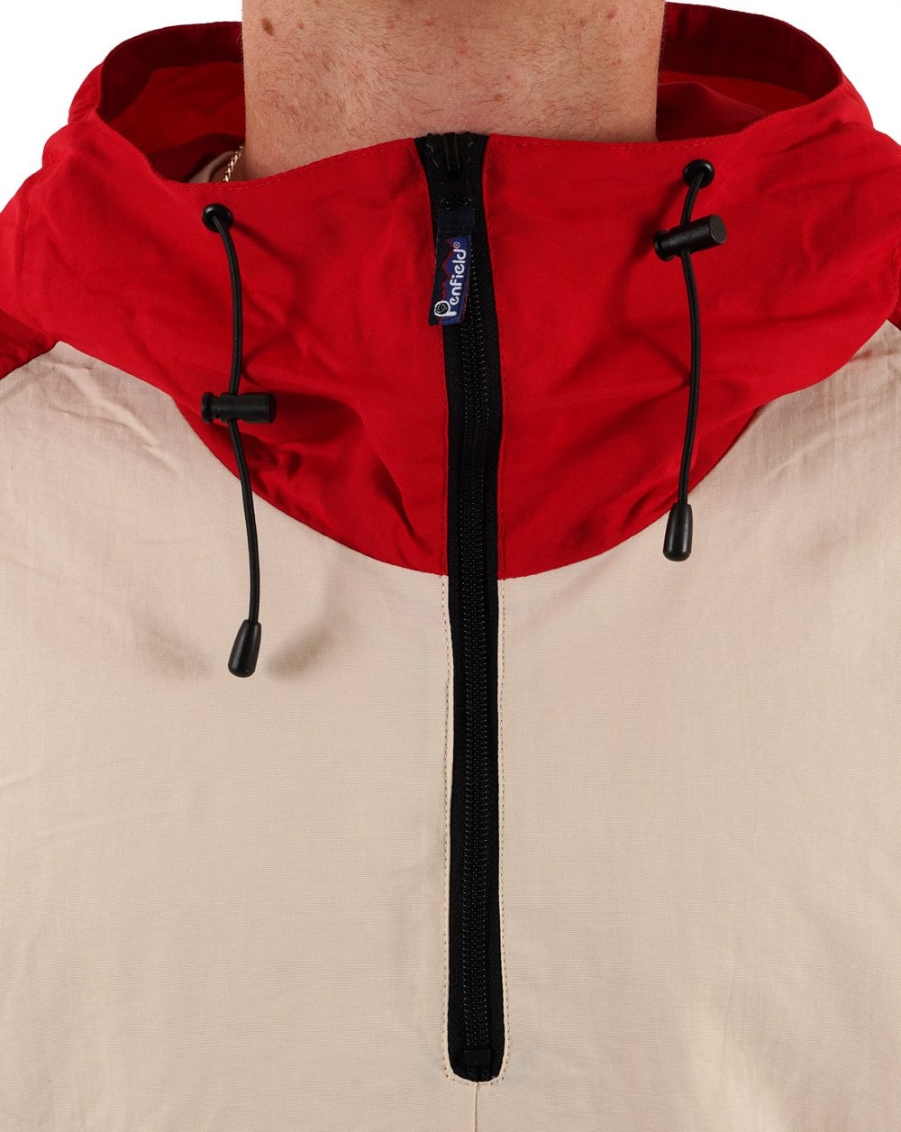 Penfield 50th Anniversary Pac Anorak Ecru/Rot