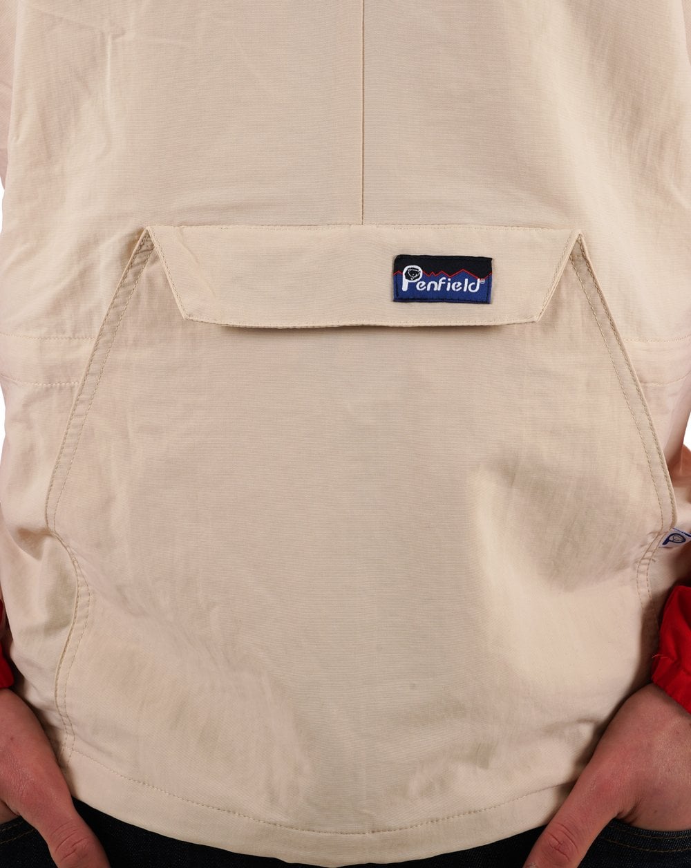 Penfield 50th Anniversary Pac Anorak Ecru/Rot