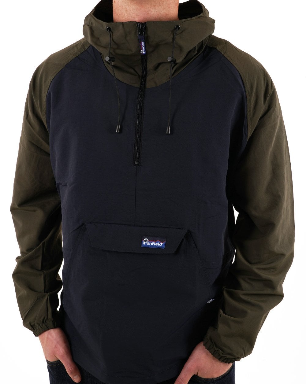 Penfield 50. Jubiläums-Pac-Anorak Marineblau/Khaki