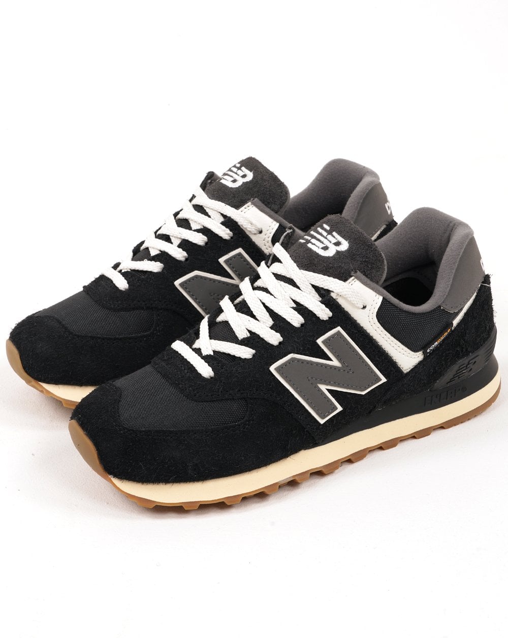 New Balance 574 Trainer Schwarz/Grau