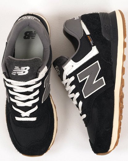New Balance 574 Trainer Schwarz/Grau