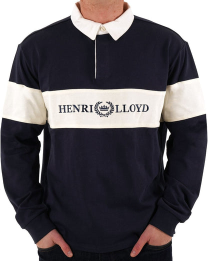 Henri Lloyd Voyager Rugby-Shirt, Marineblau