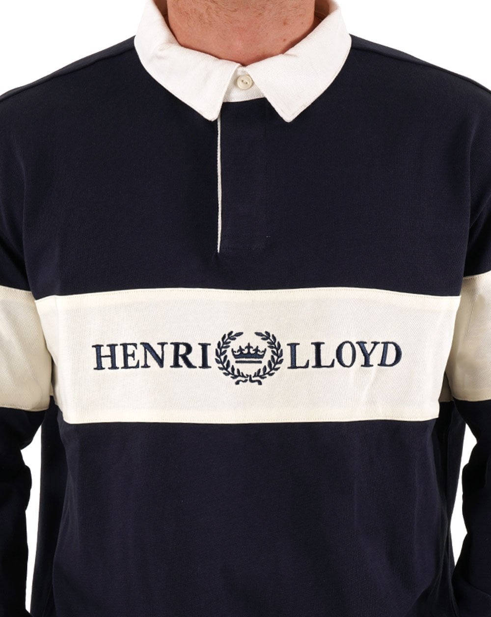 Henri Lloyd Voyager Rugby-Shirt, Marineblau
