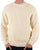 Henri Lloyd Golant Ribbed Crew Knit Ecru