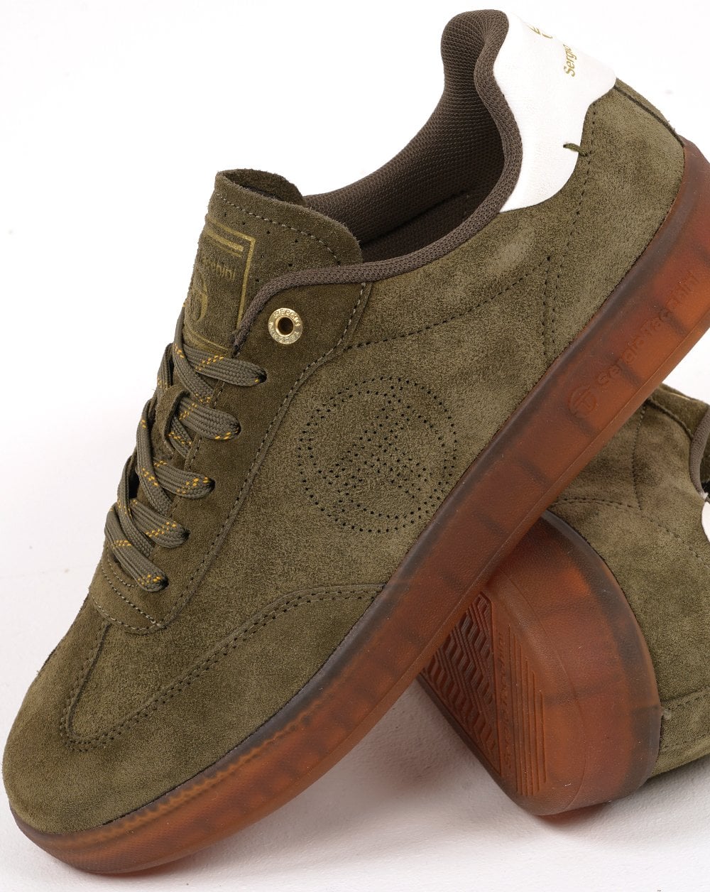 Sergio Tacchini Taormina Wildleder-Trainer Khaki
