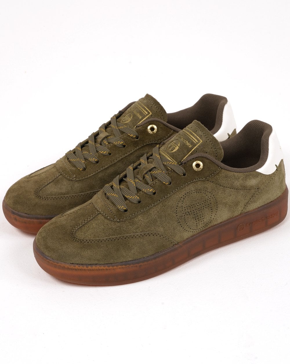 Sergio Tacchini Taormina Wildleder-Trainer Khaki