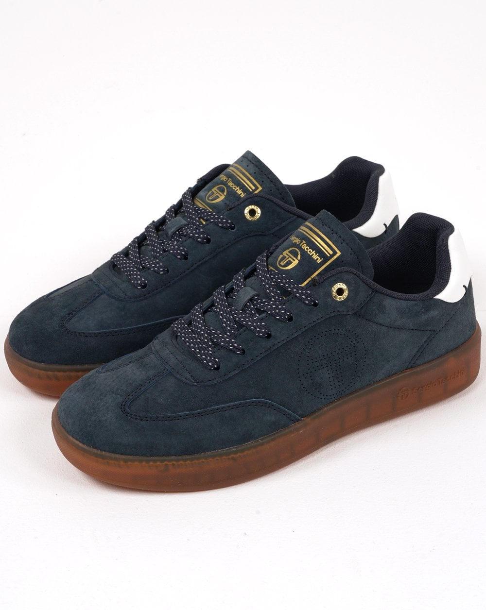 Sergio Tacchini Taormina Wildleder-Trainer, Marineblau