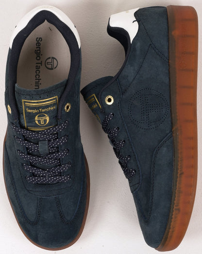 Sergio Tacchini Taormina Wildleder-Trainer, Marineblau