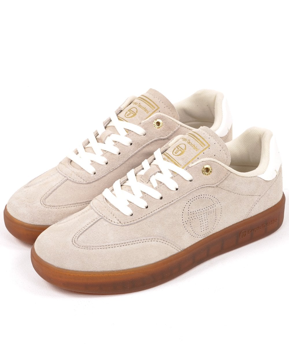 Sergio Tacchini Taormina Wildleder-Trainer Heller Sand