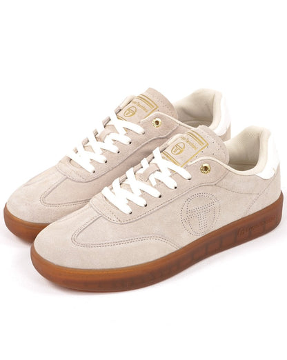 Sergio Tacchini Taormina Wildleder-Trainer Heller Sand