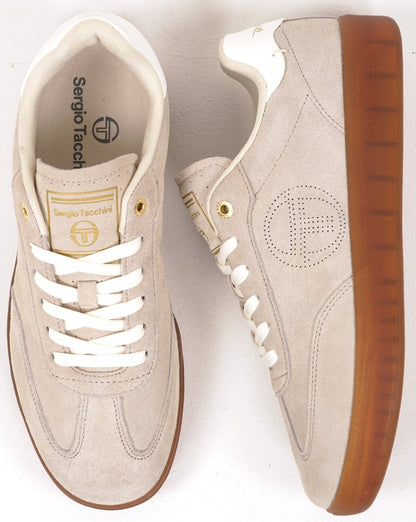 Sergio Tacchini Taormina Wildleder-Trainer Heller Sand