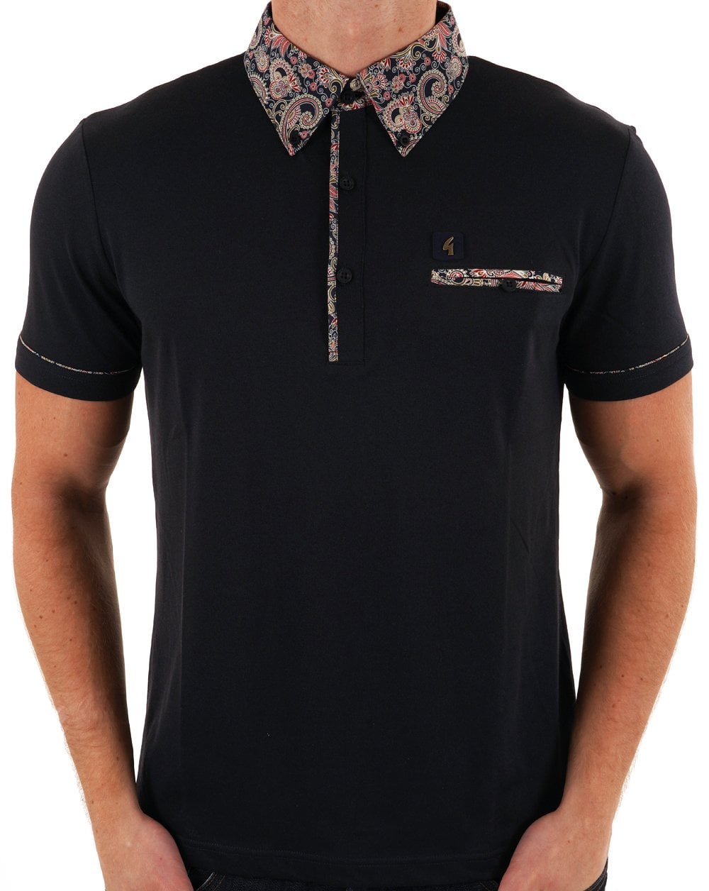 Gabicci Vintage Mooreland Poloshirt Marineblau