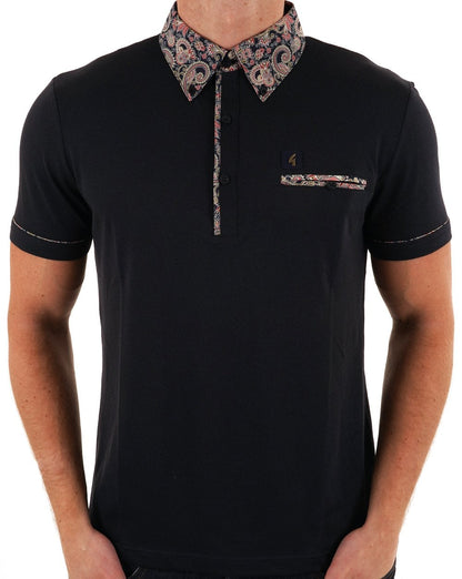 Gabicci Vintage Mooreland Poloshirt Marineblau
