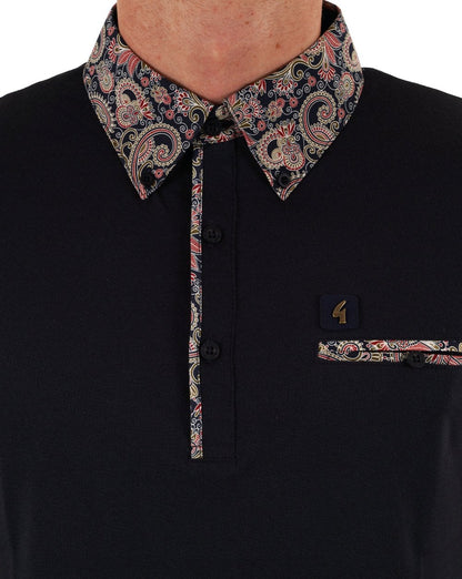 Gabicci Vintage Mooreland Poloshirt Marineblau