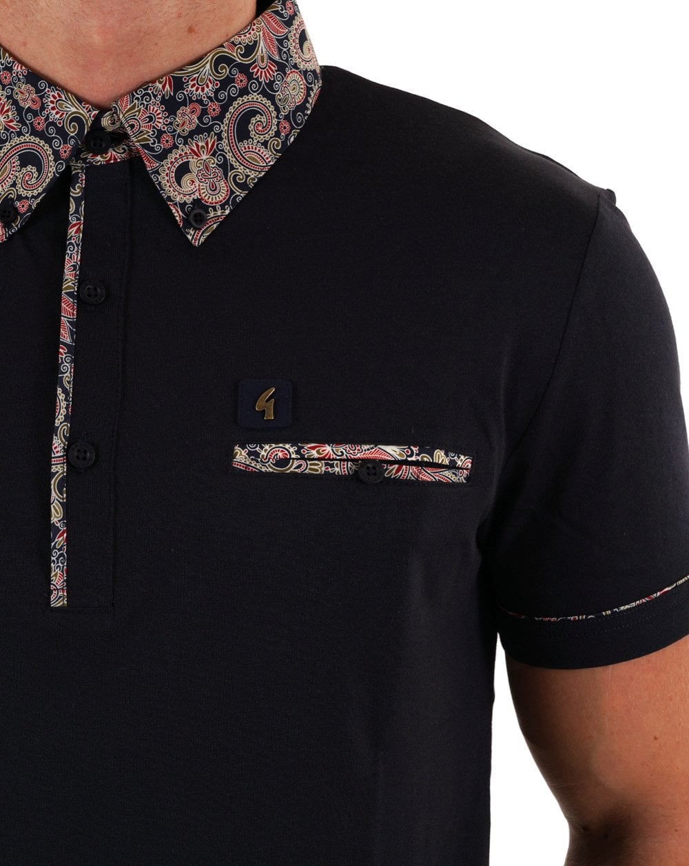 Gabicci Vintage Mooreland Poloshirt Marineblau