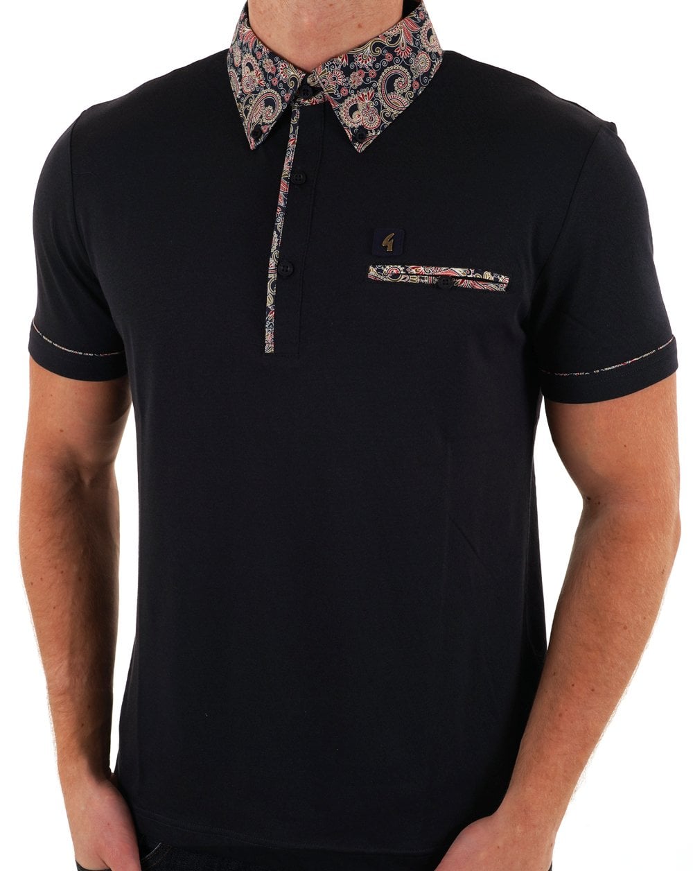 Gabicci Vintage Mooreland Poloshirt Marineblau