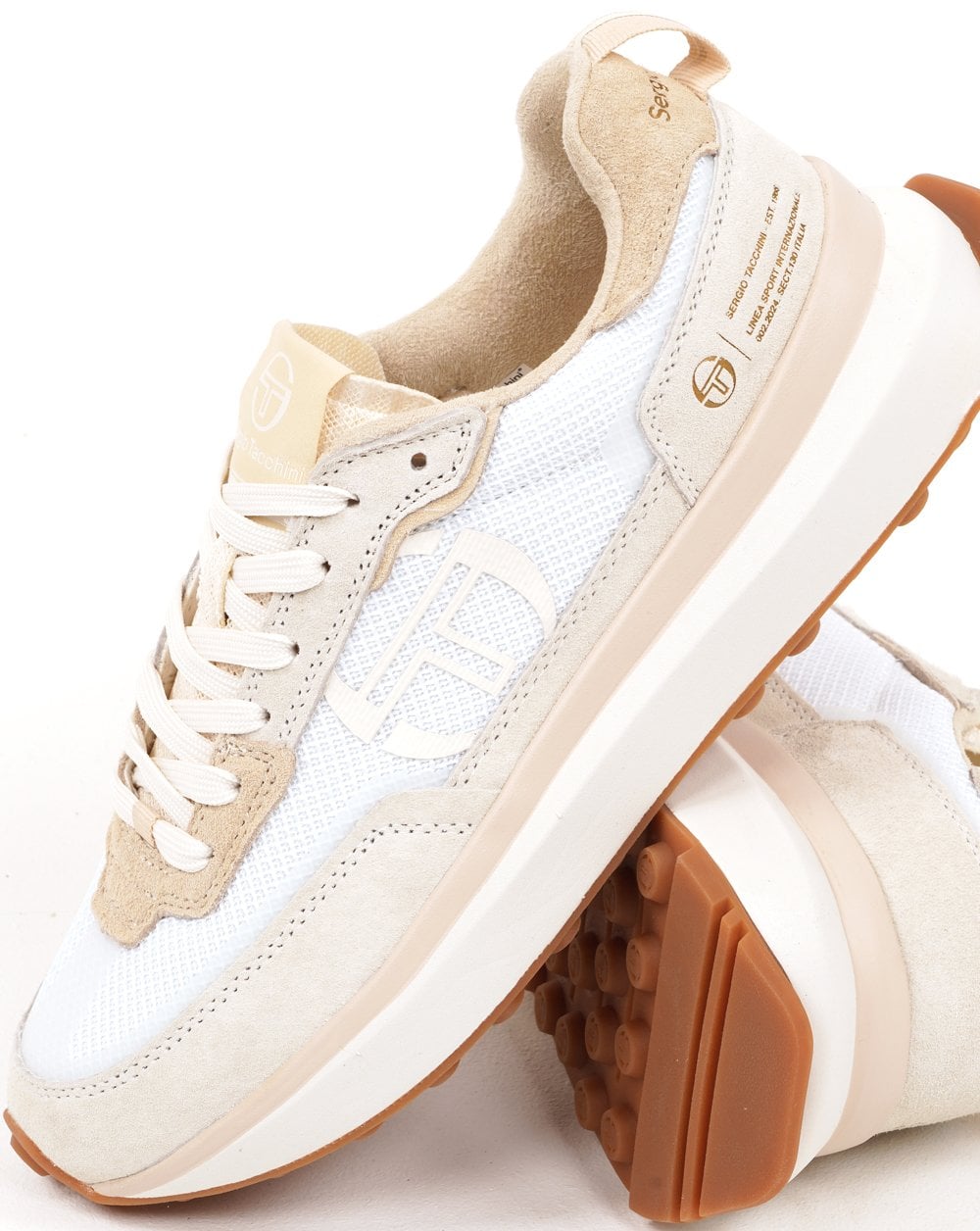 Sergio Tacchini 70s Racer Sneakers Weiß / Antikweiß