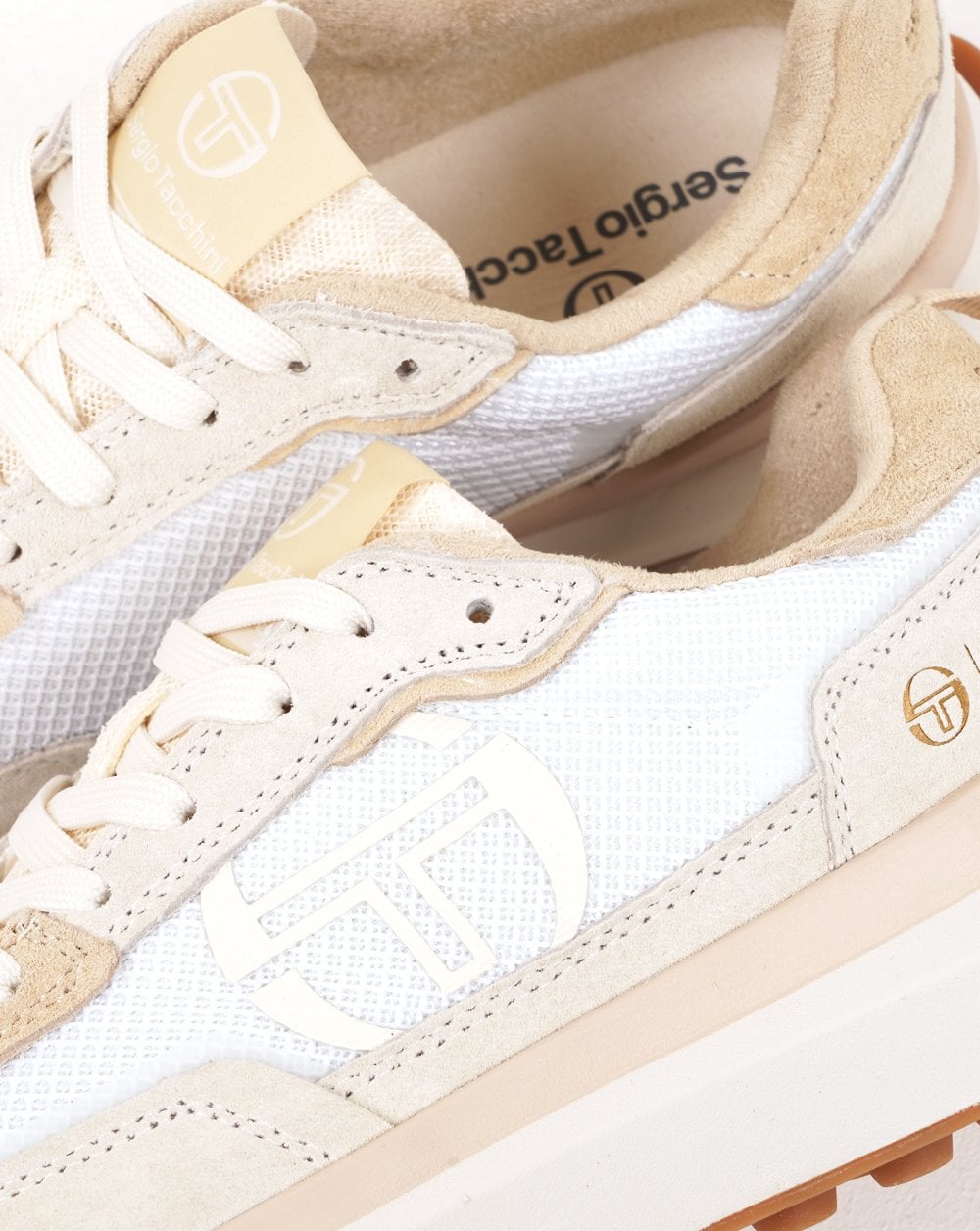 Sergio Tacchini 70s Racer Sneakers Weiß / Antikweiß