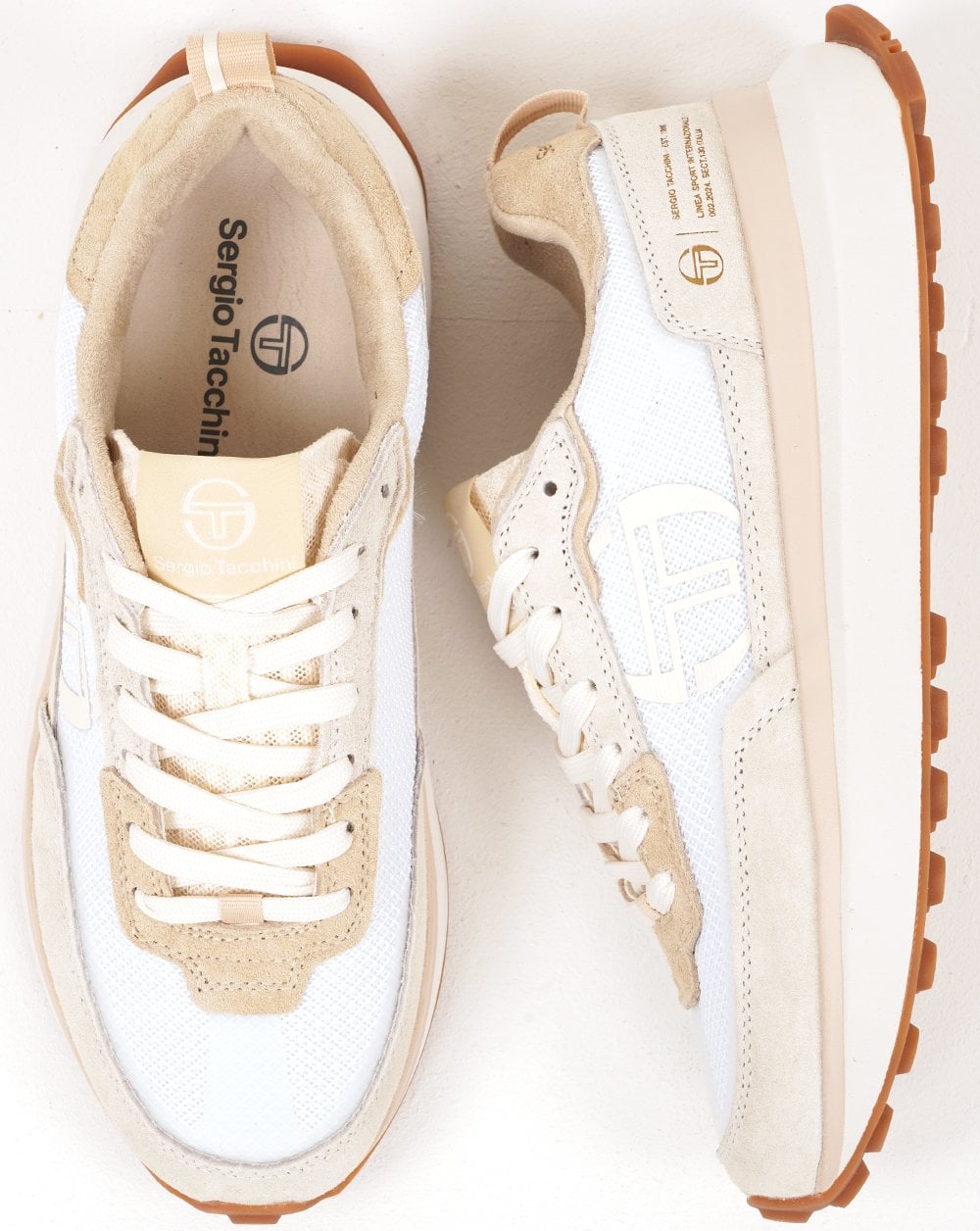 Sergio Tacchini 70s Racer Sneakers Weiß / Antikweiß