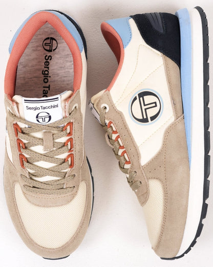 Sergio Tacchini Venezia Trainer Off White / Navy / Sky